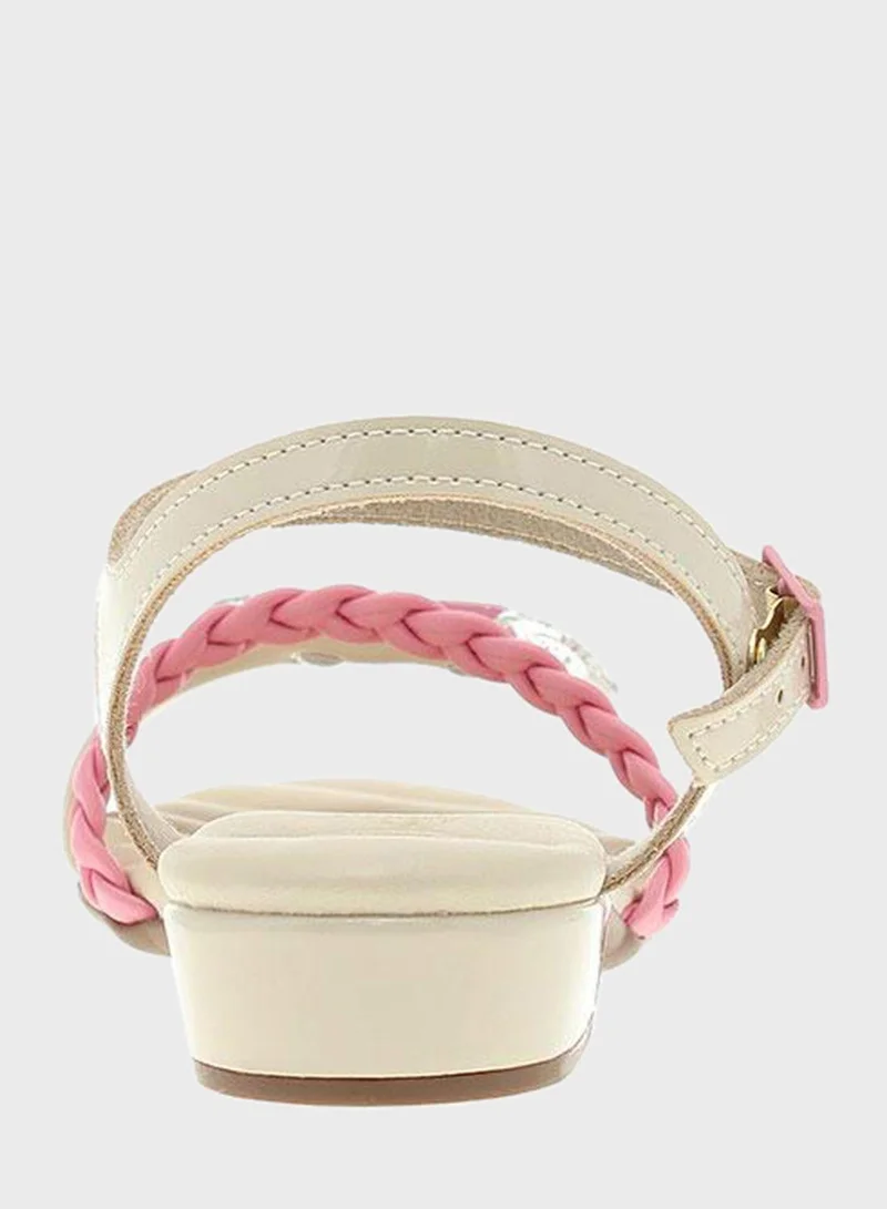 موليكينها Youth Galilea Back Strap Sandals
