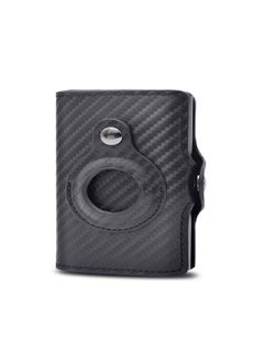 Rfid Card Holder Men Women Airtag Wallet Money Bag Leather Purse Slim Thin Wallets For Apple AirTags Tracker Air Tag