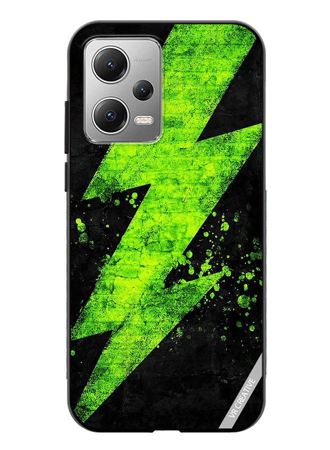 VR CREATIVE Protective Case Cover For Xiaomi Redmi Note 12 Green Electricity Design Multicolour - Image 1