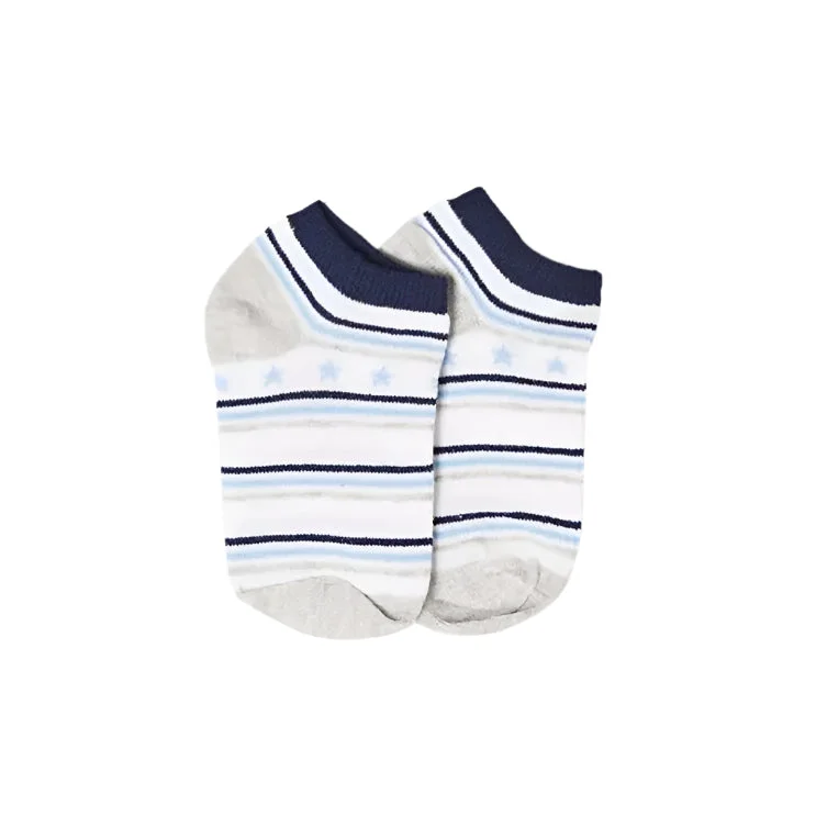 Katia&Bony Short Socks - Blue Stripes