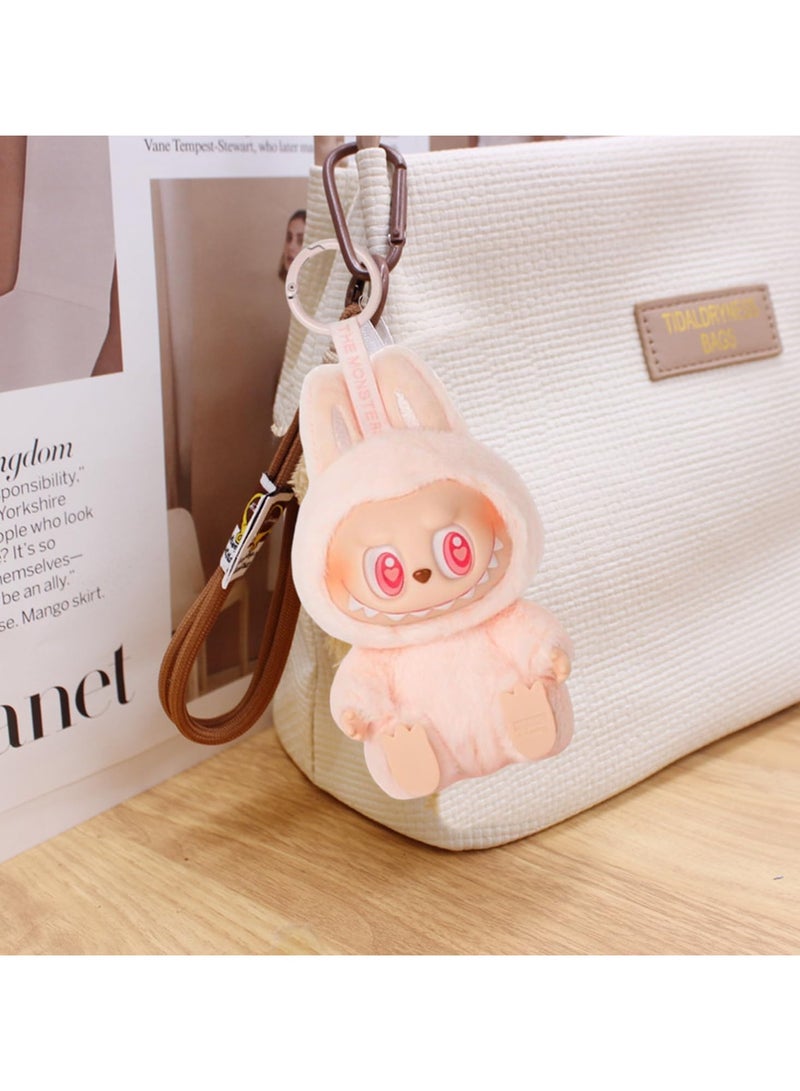 Labubu doll, 17 cm Labubu keyring, Labubu doll, gifts for boys and girls  - Image 3