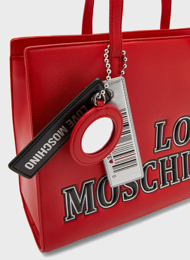 Love Moschino Double Handle Tote
