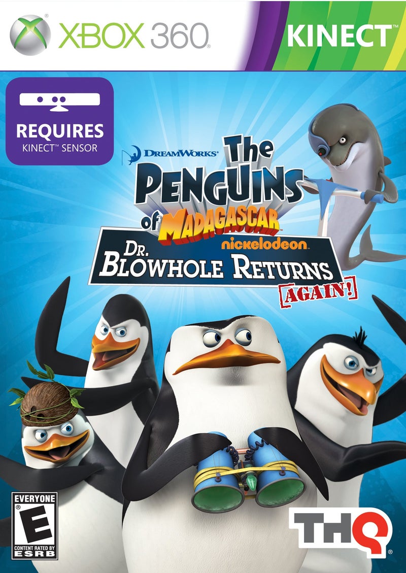 DreamWorks Kinect Penguins of Madagascar Dr Blowhole Returns Again Xbox 360 - Image 2
