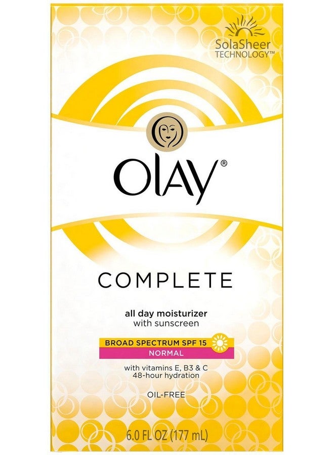 مرطب كامل للأشعة فوق البنفسجية طوال اليوم بعامل حماية من الشمس بدرجة 15 للبشرة العادية، 6 أونصة - Image 1