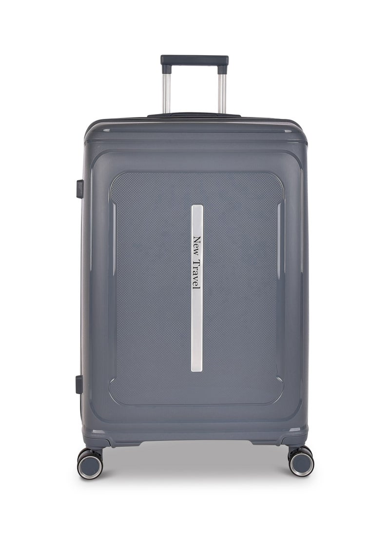 NEW TRAVEL - New Travel Luggage Set, Polypropylene (PP) Material, Trolley Travel Bag with Carry On Cabin and Checked In Sizes, Combination Lock and 4 Doubel Wheels, Lightweight, Size 20/24/28, PP03/3P - Image 1
