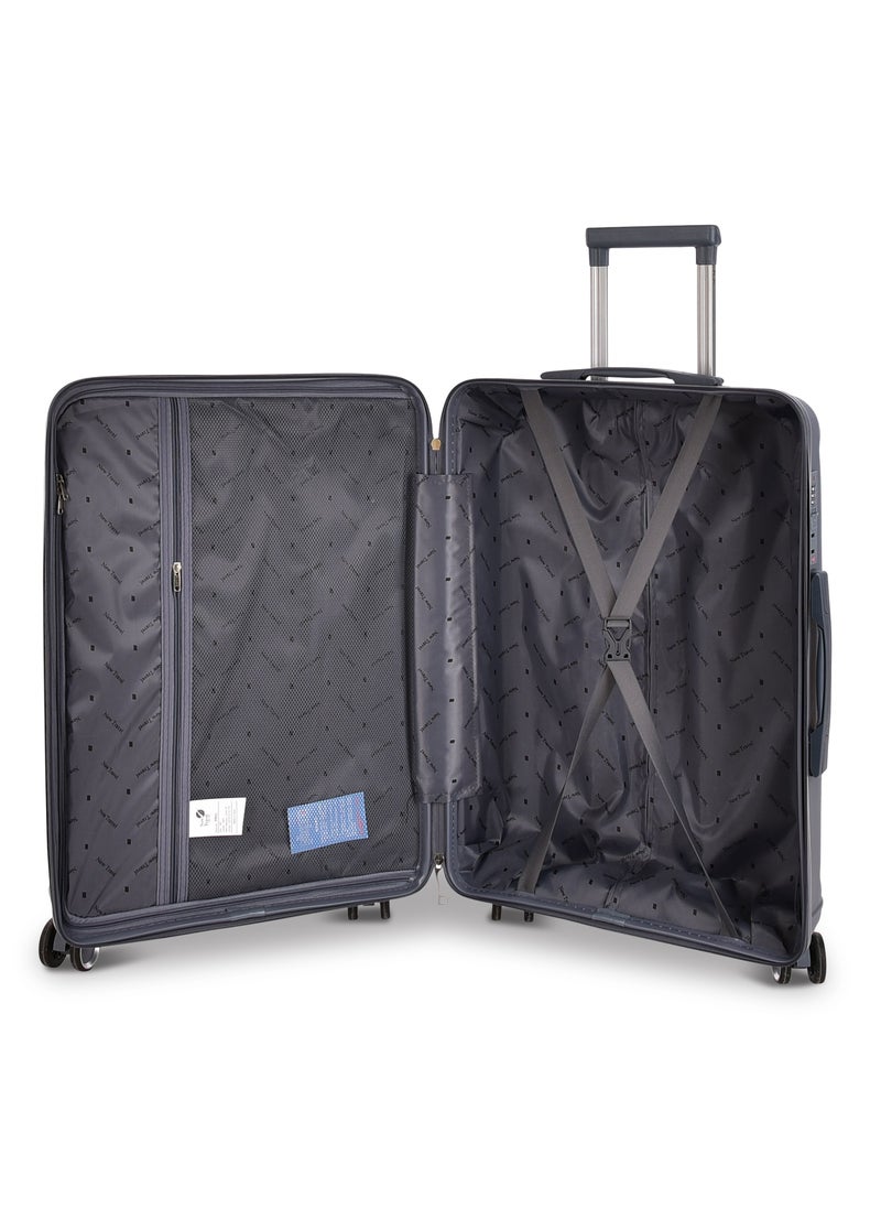 NEW TRAVEL - New Travel Luggage Set, Polypropylene (PP) Material, Trolley Travel Bag with Carry On Cabin and Checked In Sizes, Combination Lock and 4 Doubel Wheels, Lightweight, Size 20/24/28, PP03/3P - Image 1