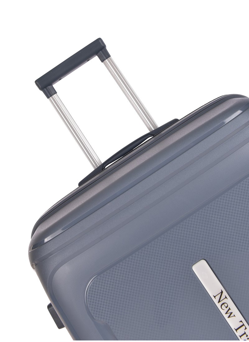 NEW TRAVEL - New Travel Luggage Set, Polypropylene (PP) Material, Trolley Travel Bag with Carry On Cabin and Checked In Sizes, Combination Lock and 4 Doubel Wheels, Lightweight, Size 20/24/28, PP03/3P - Image 1