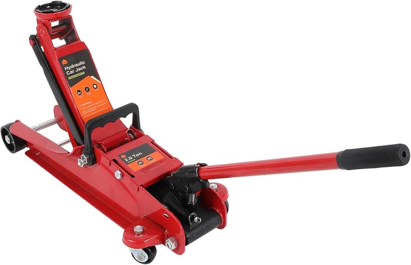 Lawazim Heavy Duty Hydraulic Car Jack -2.5T- Durable High-Lift Automotive Jack with 85mm-385mm Lifting Range and Smooth Operation - Perfect for Garage Maintenance, Tire Changes, and Vehicle Repairs - Image 1