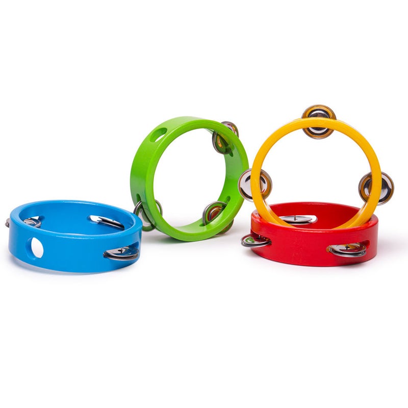BIGJIGS Mini Tambourine (8) Bj900