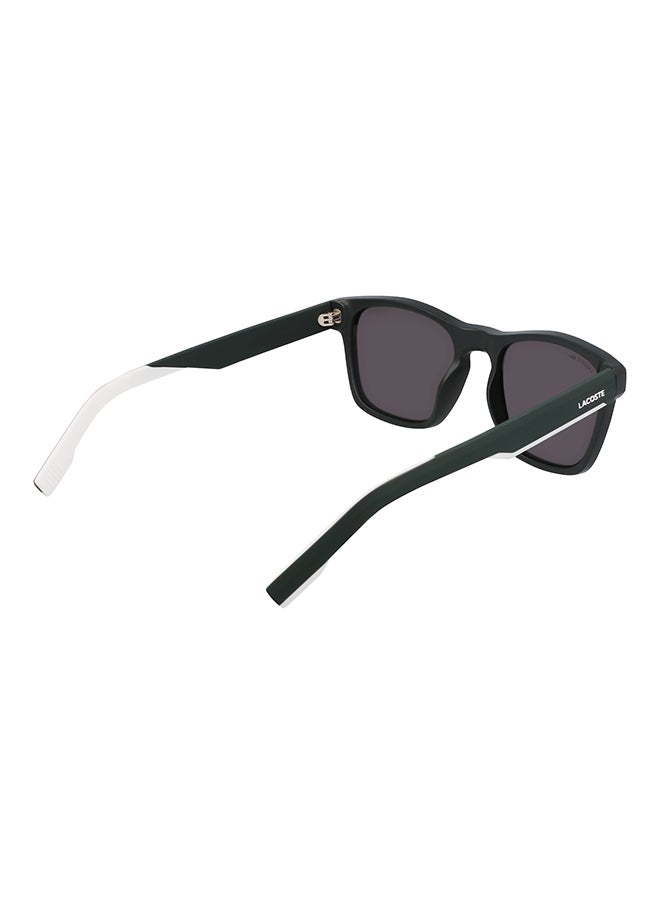 LACOSTE نظارة شمسية مستطيلة للحماية من الأشعة فوق البنفسجية للرجال - L6018S-301-5320 - مقاس العدسة: 53 ملم  - Image 5