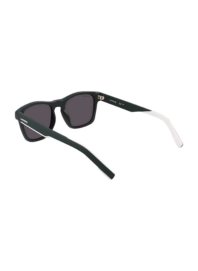 LACOSTE نظارة شمسية مستطيلة للحماية من الأشعة فوق البنفسجية للرجال - L6018S-301-5320 - مقاس العدسة: 53 ملم  - Image 3