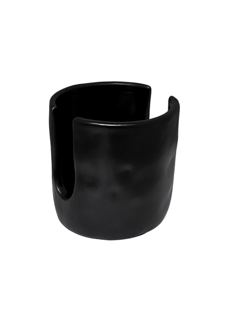 Mud Pie Kitchen Dish Bistro Sponge Holder Caddy, Black - Image 2