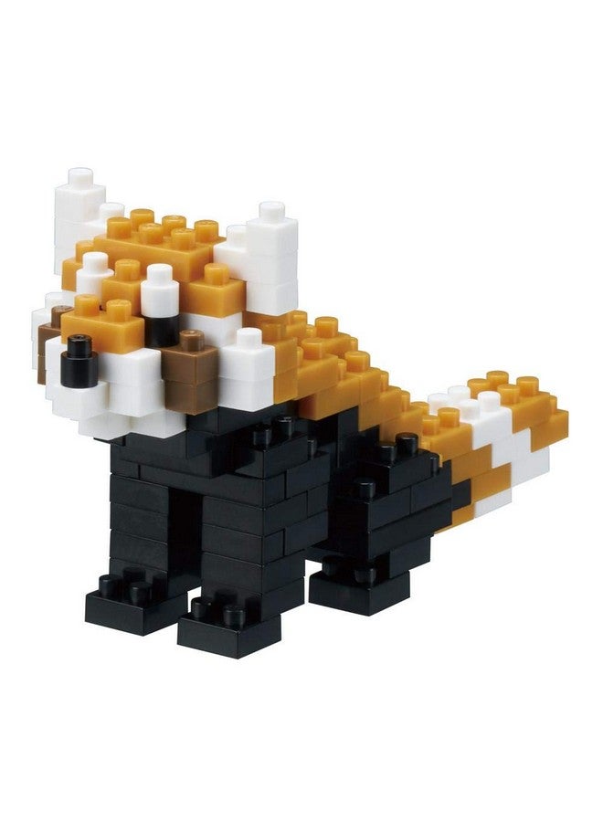 نانوبلوك - حيوانات - الباندا الأحمر، مجموعة بناء من سلسلة المجموعة - Image 1