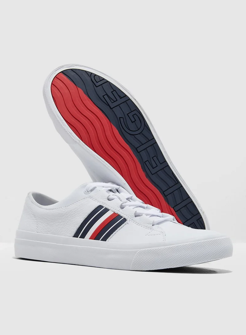 TOMMY HILFIGER Corporate Leather Sneakers
