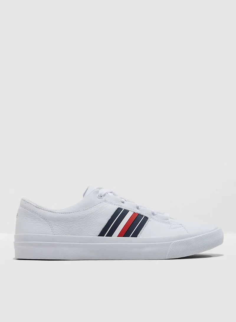 TOMMY HILFIGER Corporate Leather Sneakers