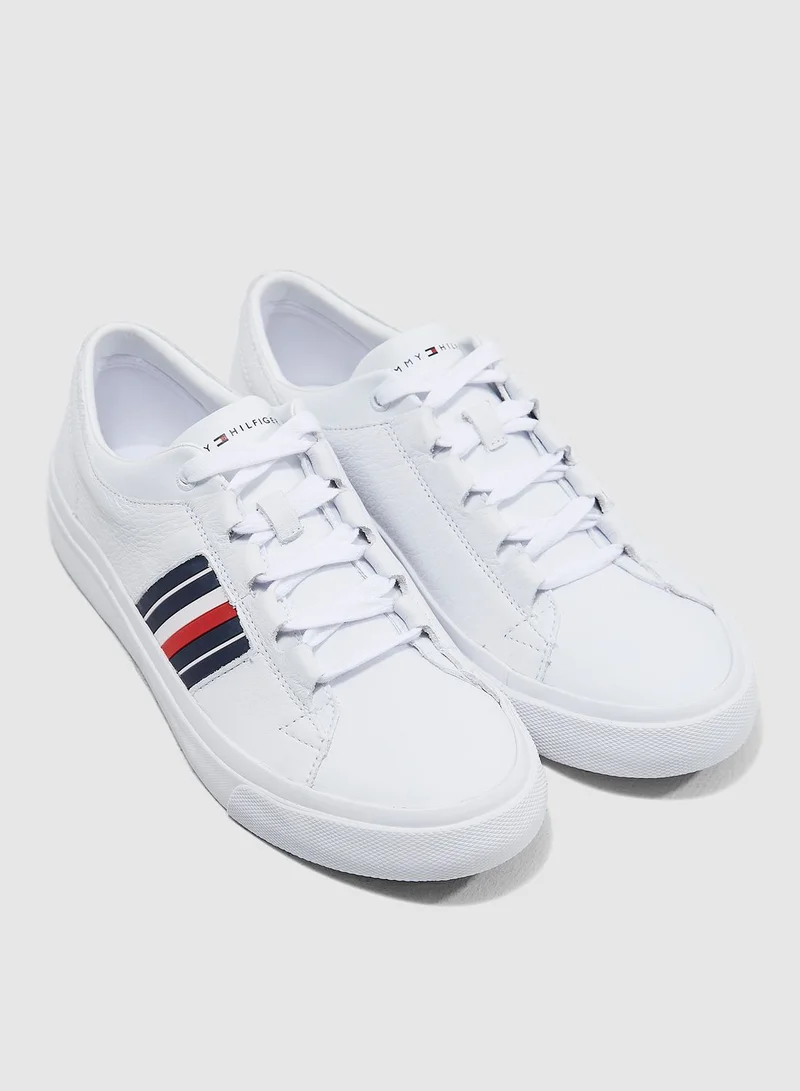 TOMMY HILFIGER Corporate Leather Sneakers