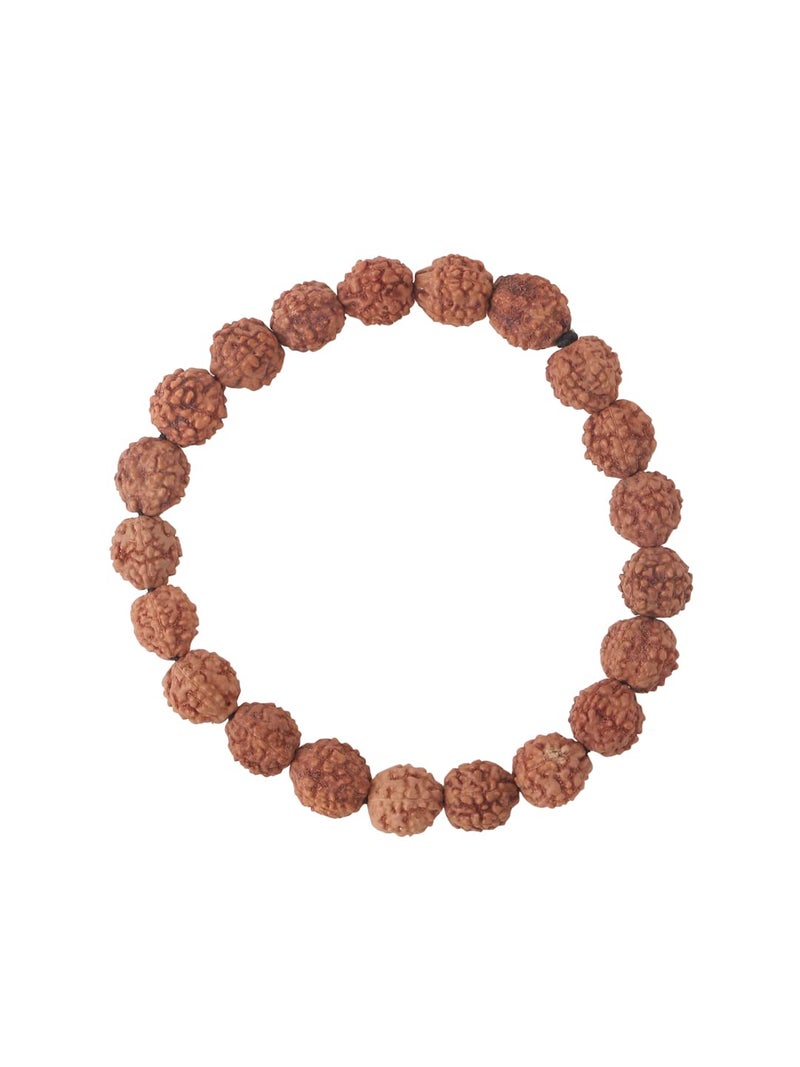 RDK Rudraksha Bead Mala by Brand RDK, Holy Mala for Japa, Mediations and Wearing with Long Tassell (Bracelet) - Image 3