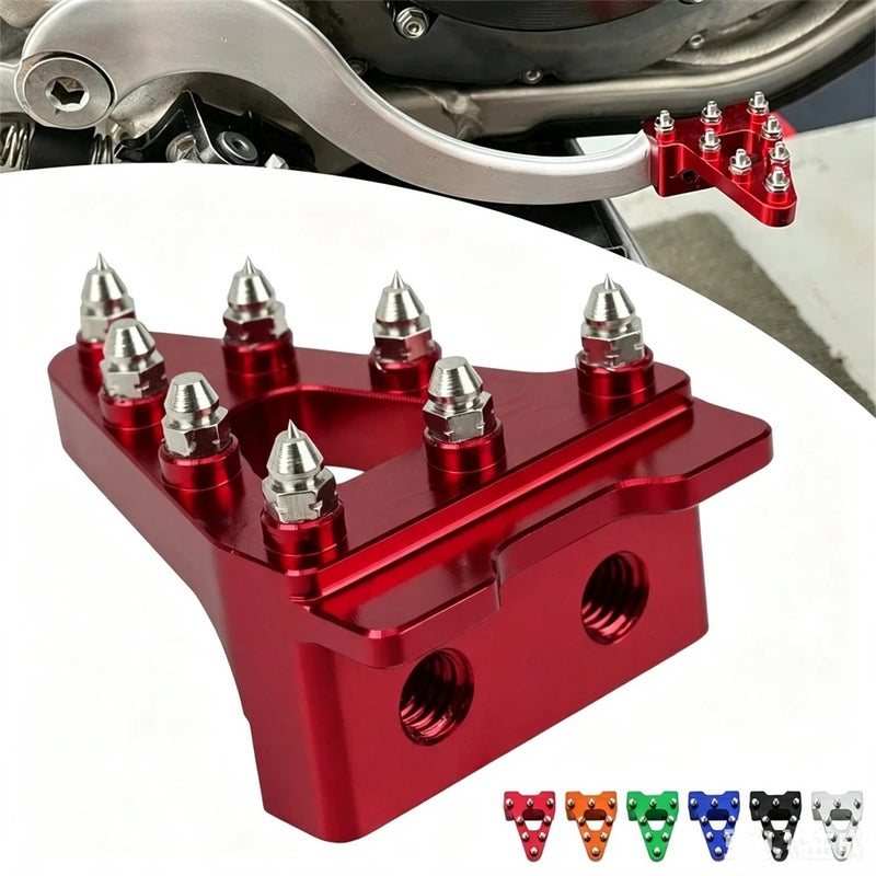 Universal Motorcycle CNC Rear Brake Pedal Tip Aluminum Spare Parts For HONDA CRF50 XR50 SDG SSR COOLSTER 70-125CC Dirt Bike - Image 1