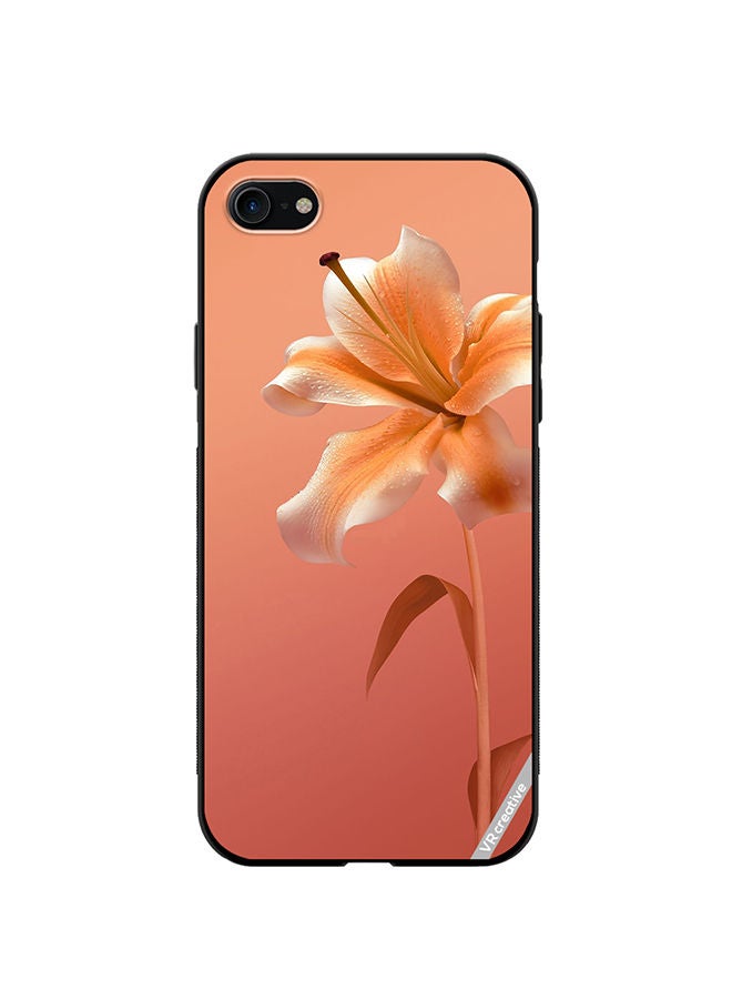 VR CREATIVE Protective Case Cover For Apple iPhone SE (2022) Flower Design Multicolour - Image 1