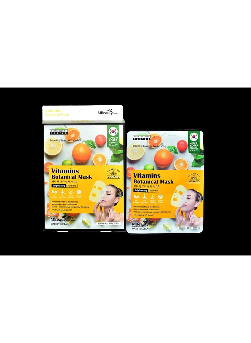 Mbeauty Vitamins Botanical Mask 23Ml - Image 4