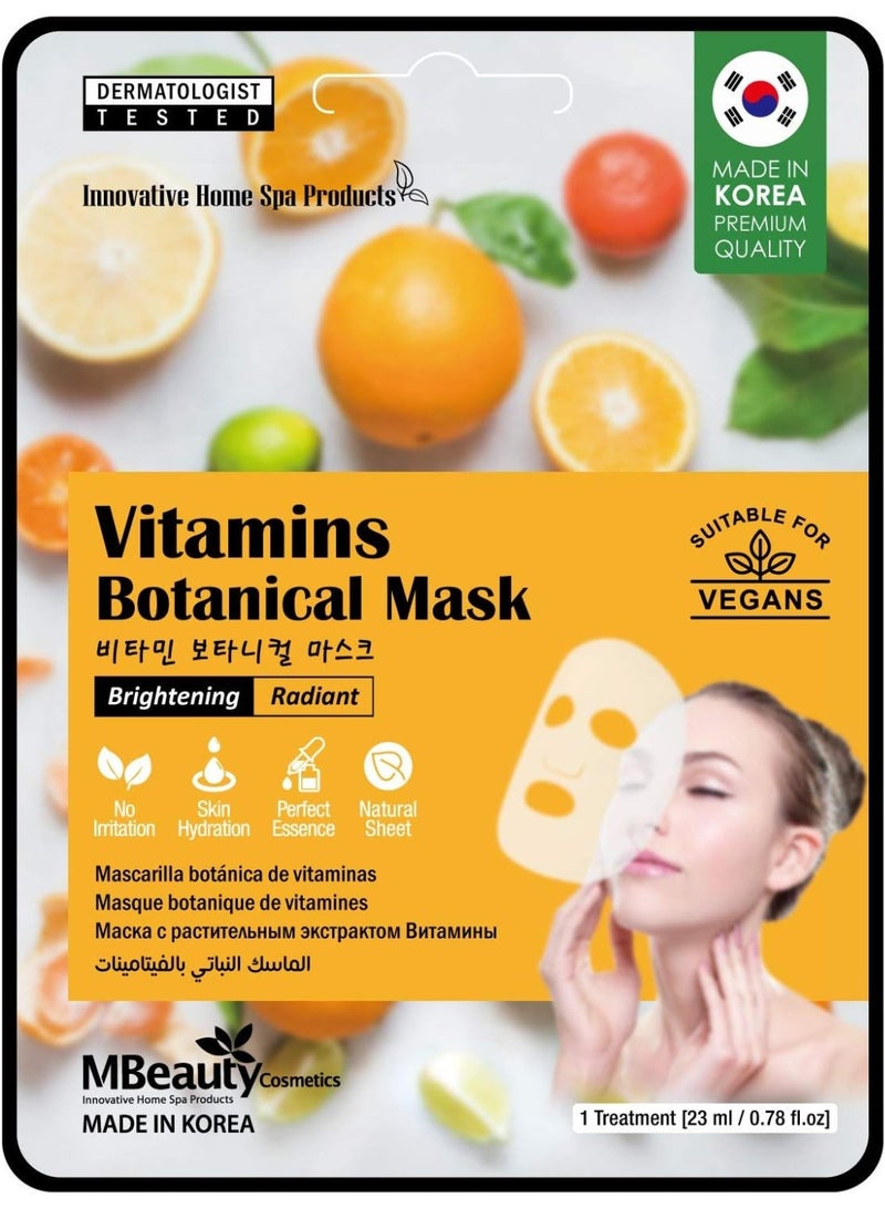 Mbeauty Vitamins Botanical Mask 23Ml - Image 1
