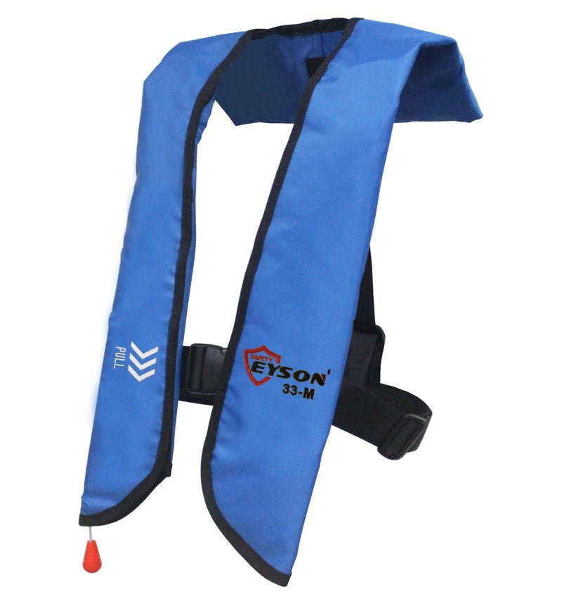 Eyson Inflatable Life Jacket Life Vest Basic Manual (709 Blue Manual) - Image 2