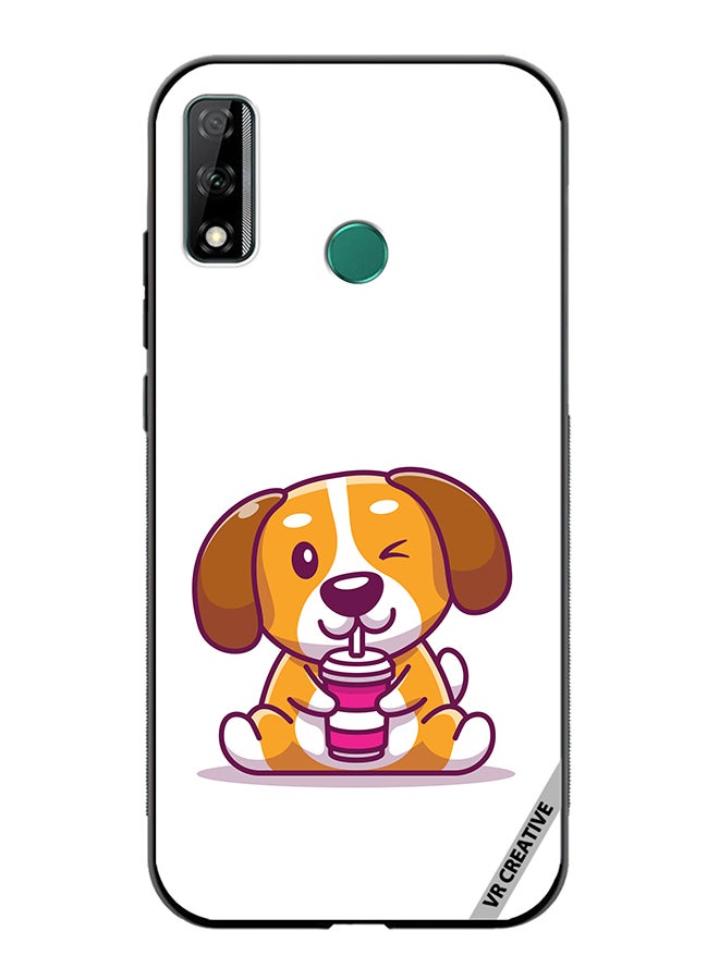 VR CREATIVE Protective Case Cover For Huawei Y8s Cute Dog Design Multicolour - Image 1