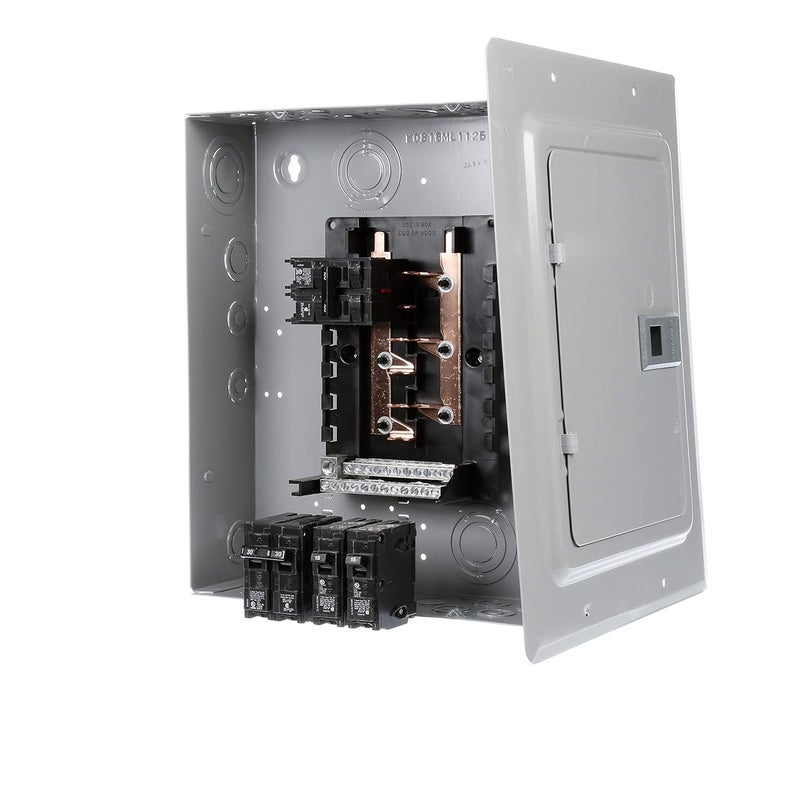 Siemens E1020MB1100FCGP 100Amp Indoor Narrow Width Renovation Main Breaker Load Center 10Space 20Circuit Gray - Image 1