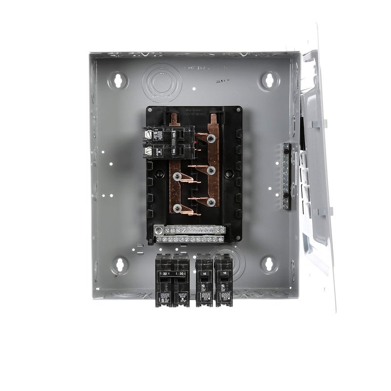 Siemens E1020MB1100FCGP 100Amp Indoor Narrow Width Renovation Main Breaker Load Center 10Space 20Circuit Gray - Image 2