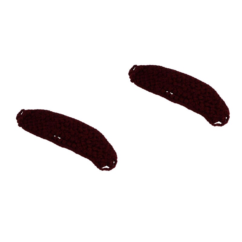 2 pcs Crochet Mustache Woolen Yarn Knitting Beard - Image 1