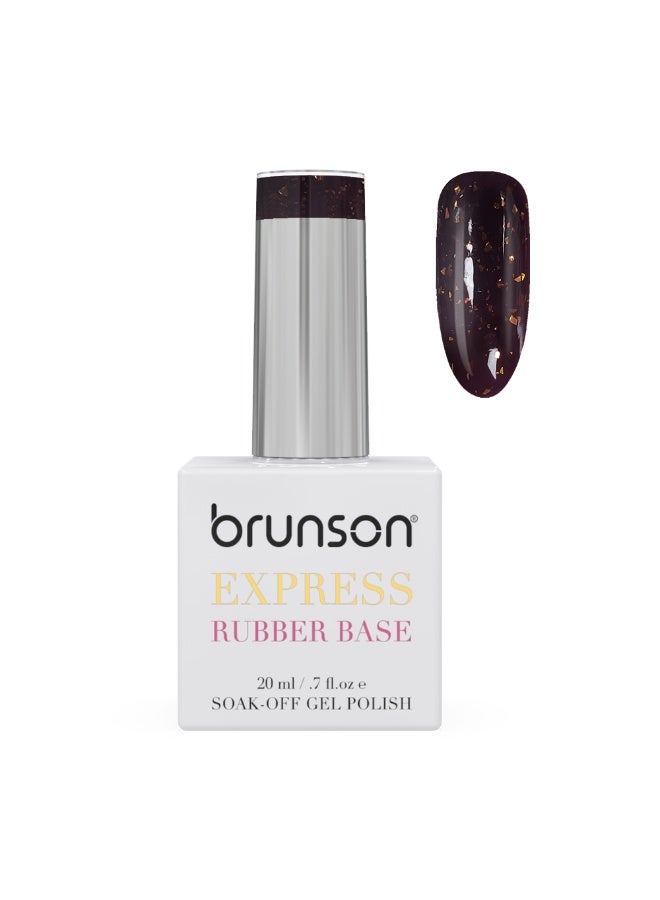 brunson Rubber Base Gel Nail Polish 20Ml - French Rubber Base Coat Long-Lasting, Durable And Chip-Resistant Nail Strengthener Gel Nail Polish Base Coat For Manicure And Pedicure