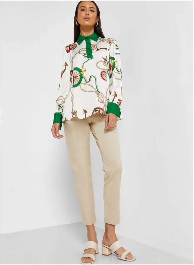 GANT Wide Leg Pants