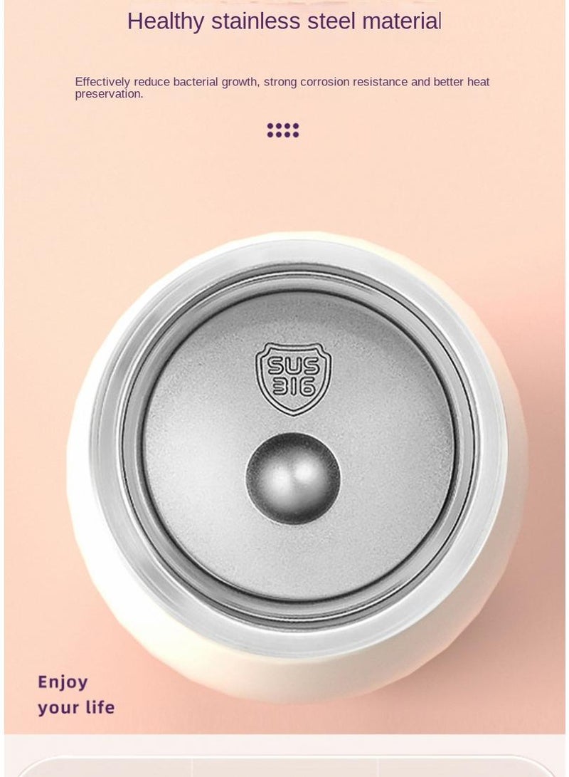 Long-lasting thermal insulation stainless steel cartoon thermos cup/cold cup blue 420ml - Image 4