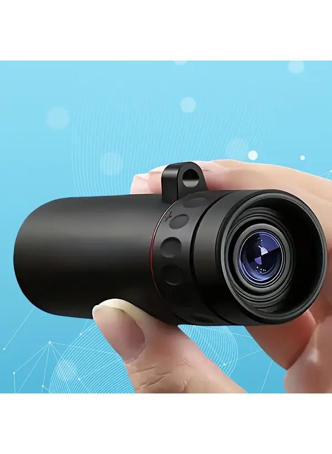 Black Telescope with Zoom Lens for Hunting Bird Watching and Outdoor Photography - Image 3