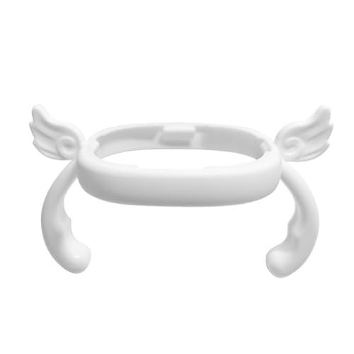 ROMIRUS Bottle Handles Compatible for hegen Baby Bottles Anti Colic Wide Neck (4 White) - Image 5