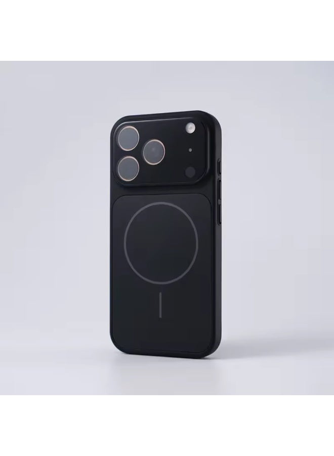 ACLIX For Magsafe Magnetic Wireless Charge Case For iPhone 17 16 15 14 13 12 11 Pro Max Plus 17Air 16e Silicone Glass Lens Protection Cover - Image 1