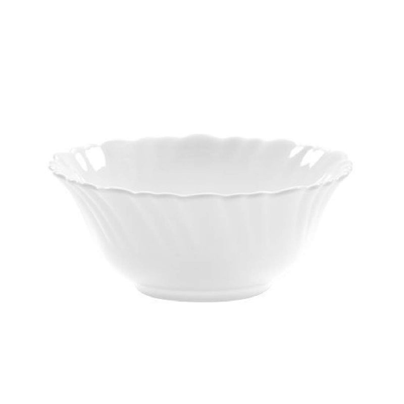 E - Ezra E-Ezra Tableware Dinnerware Veg Bowl 185ml_SNOW1007_(Snow White, 6) - Image 3