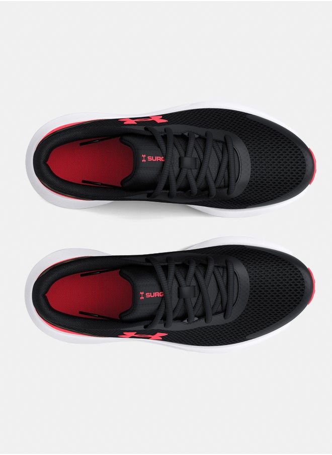 UNDER ARMOUR Boys' Grade School Surge 3 Printed Running Shoes  - Image 3