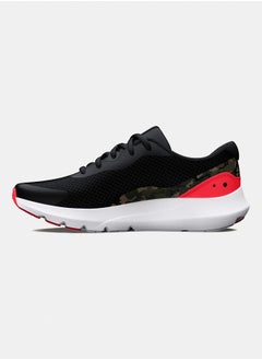 UNDER ARMOUR Boys' Grade School Surge 3 Printed Running Shoes  - Image 4