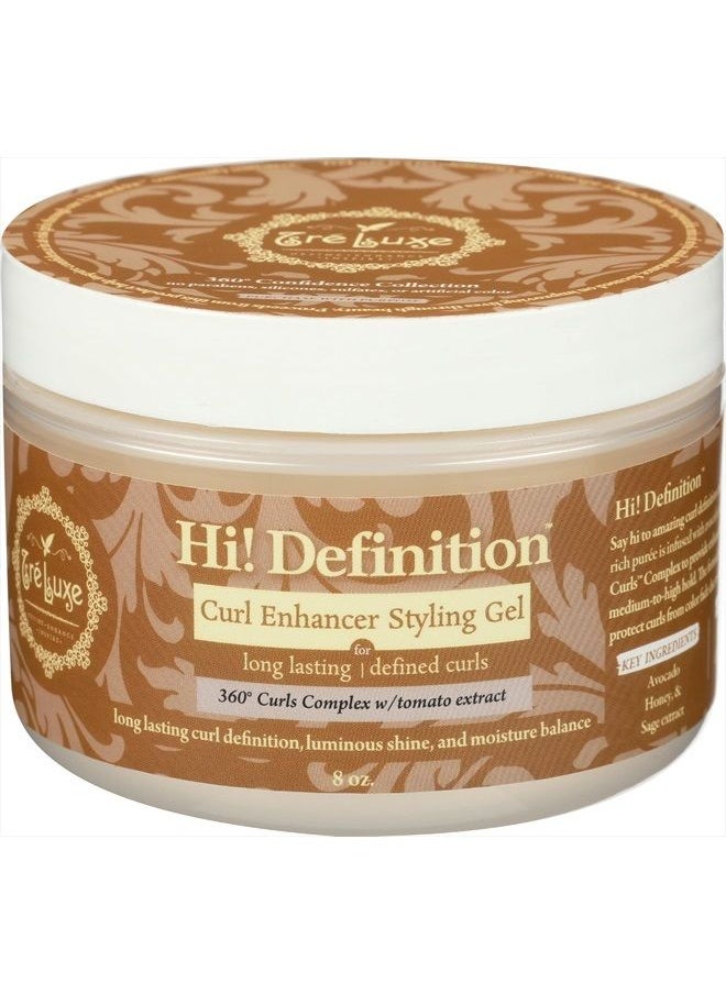 Treluxe - TRELUXE Hi! Definition Curl Enhancer Styling Gel, 8 FZ - Image 1