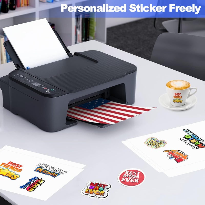 Printable Transparent Sticker Paper - 8.5" - Image 5