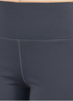 Styli Fleece Broad Waistband Flared Leggings  - Image 3