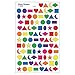 Trend Enterprises Trend Basic Shapes superShapes Stickers Classroom Incentives 800 Count - Image 3