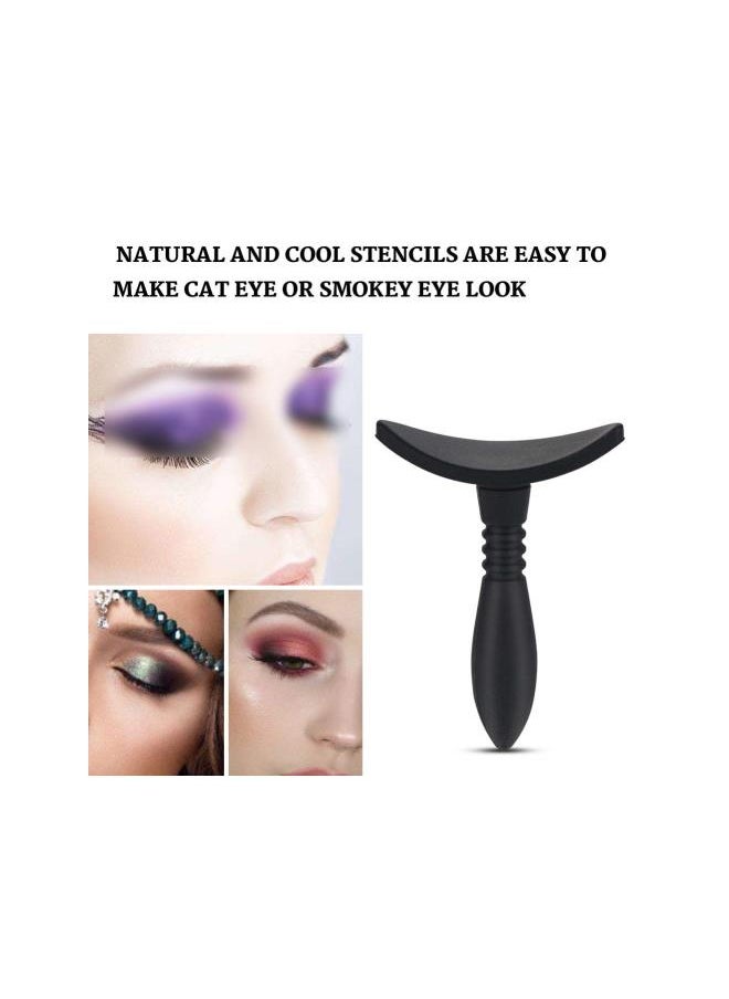 Generic - Crease Eye Shadow Lazy Silicone Eyeshadow Stamp Crease Fashion Lazy Eye Shadow Applicator Eye Contour Makeup Tool - Image 1