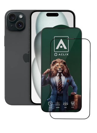 Antistatic ESD Dustproof Premium Quality High Definition Tempered Glass Screen Protector Designed For  iPhone 15 Plus - pzsku/Z37D68844845EC1E4A978Z/45/_/1723554790/92c7a657-7f8f-44df-9cef-7bf3c3937429