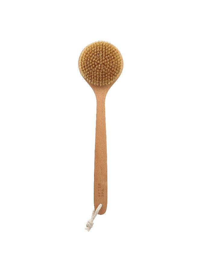 AfterSpa, Body Dry Brush With Handle, 1 Brush - Image 1