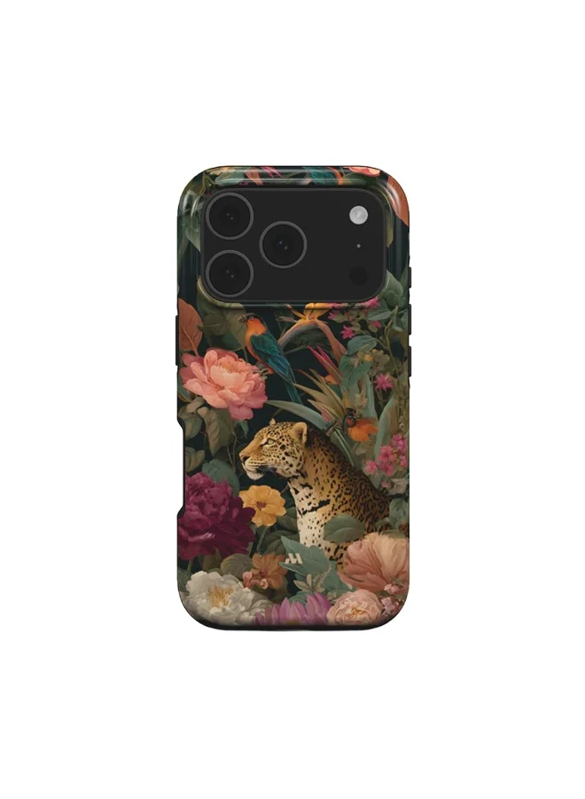 Mobcos Mobcos iPhone 17 Pro Max Jungle Safari Premium Case Compatible with Hybrid Dual-Layer Hard Shell + Silicone Protection - Scratch-Resistant Shockproof Mobile Cover