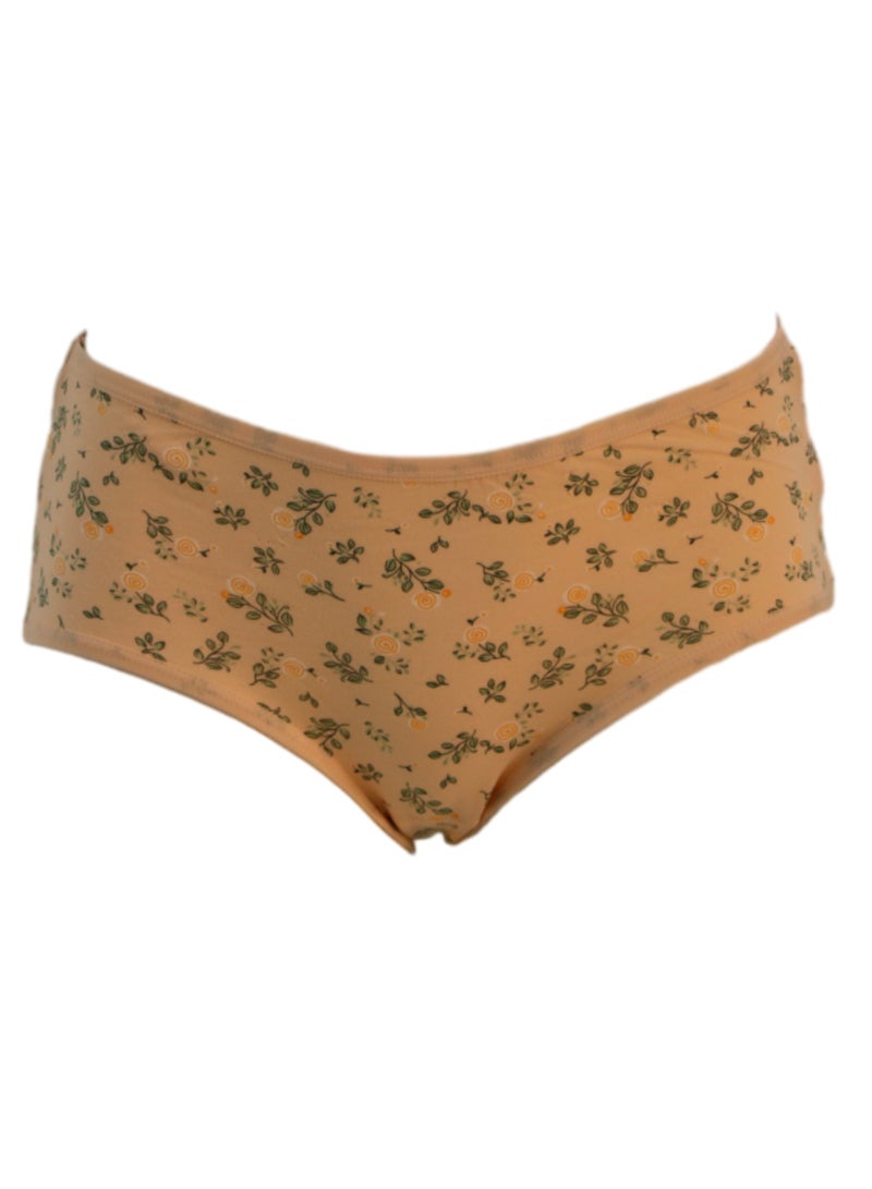 JOANNA JOANNA 123091 Women's Floral Design Mid Rise 3-Pack Panties, Multicolor  - Image 5