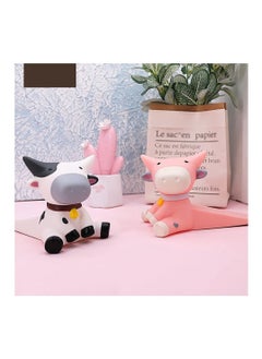 Y&D Decorative Door Stop Cute Stopper Animal Doorstop Non-Slip Wedge Cow Stoppers for Home and Office, with Colorful Box (White)  - Image 5