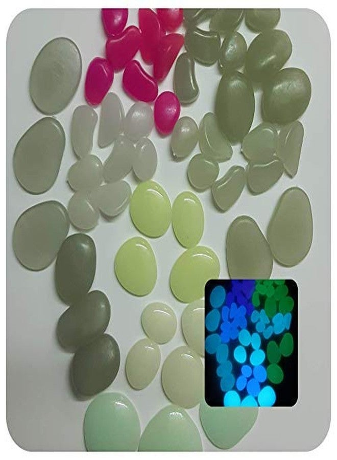JASH Glow in The Dark Pebbles -31 Pcs - Image 2